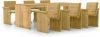 VIDAXL 7 delige Tuinset met kussens ge&#xEF, mpregneerd grenenhout online kopen