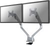 NewStar Bureausteun voor twee 10" 32" schermen 47 cm zilverkleurig online kopen