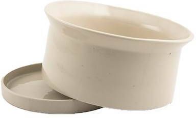 D&M Deco D&M BASE kom met schoteltje creme