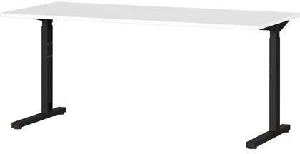 Germania Profi Bureautafel Wit/Zwart