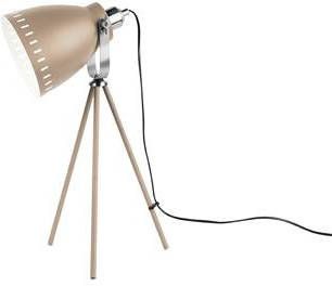 Leitmotiv Tafellamp Mingle 3 poten Metaal Zandbruin