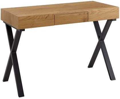 Sky Style Duma Bureautafel Eiken met Lade