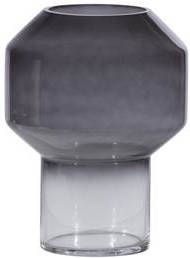 Woood Exclusive Jaxx Vaas Glas Zwart 26x18x18