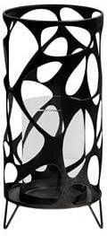 Woood Jago Windlicht Metaal Zwart 40x19x19