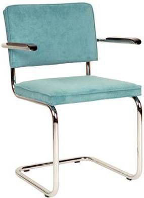 Zuiver Ridge Rib eetkamerstoel met armleuningen (set van 2)