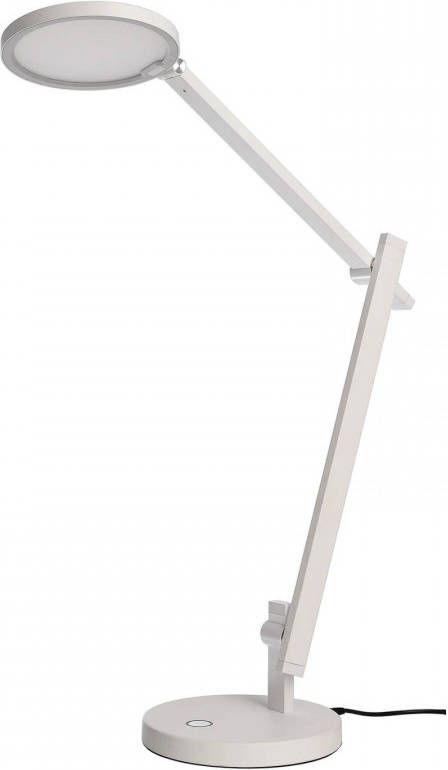 Deko-Light LED bureaulamp Adhara, drietraps dimbaar, wit