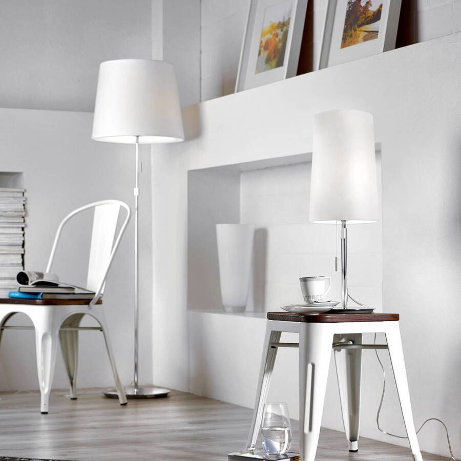 Villeroy & Boch Verona textiel tafellamp in wit