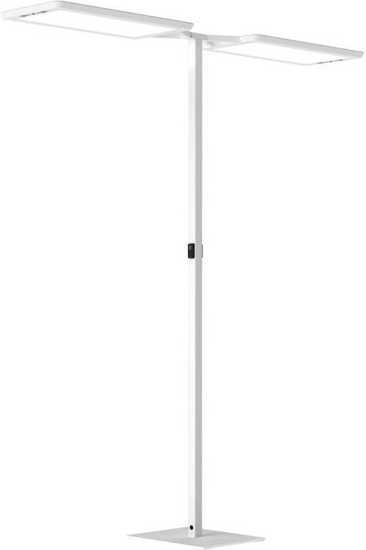 Waldmann LED vloerlamp Yara.double 4.000 , K, BT, LTX, wit