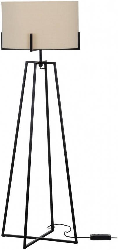 WOOOD Exclusive Vloerlamp 'Holly' 160cm, kleur Naturel