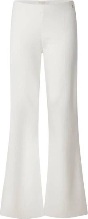 Busnel Wijde Broeken Beige Dames