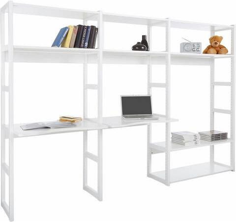 Hoppekids Tienerkamerset STOREY met kinderbureau & rek, modulair(set, 20 stuks )