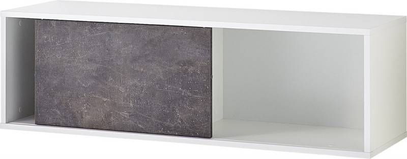 Germania Hangkast Altino 120 cm breed Wit met grijs basalt