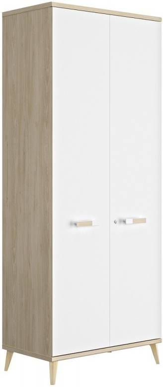 Gamillo Furniture Archiefkast Artefact 2 van 199 cm hoog in eiken