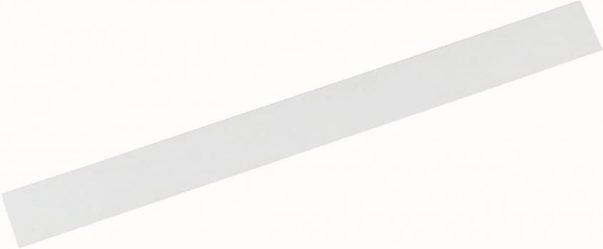 Maul metaalstrip Standaard lijst zelfklevend 100X5cm wit