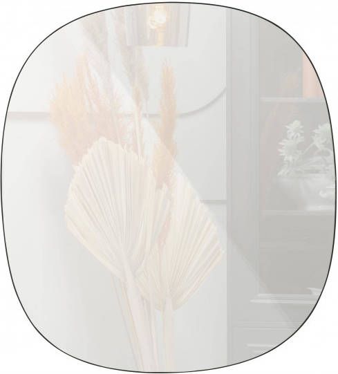 WOOOD Exclusive Spiegel Philou zwart 60x55cm