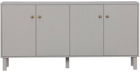 Woood Madu Dressoir Grenen Wolkengrijs 78x160x46